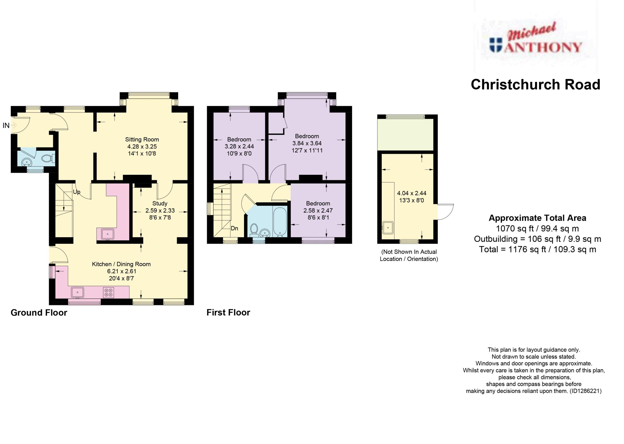Floorplan for Christchurch Road, TRING, Hertfordshire, HP23 4EJ