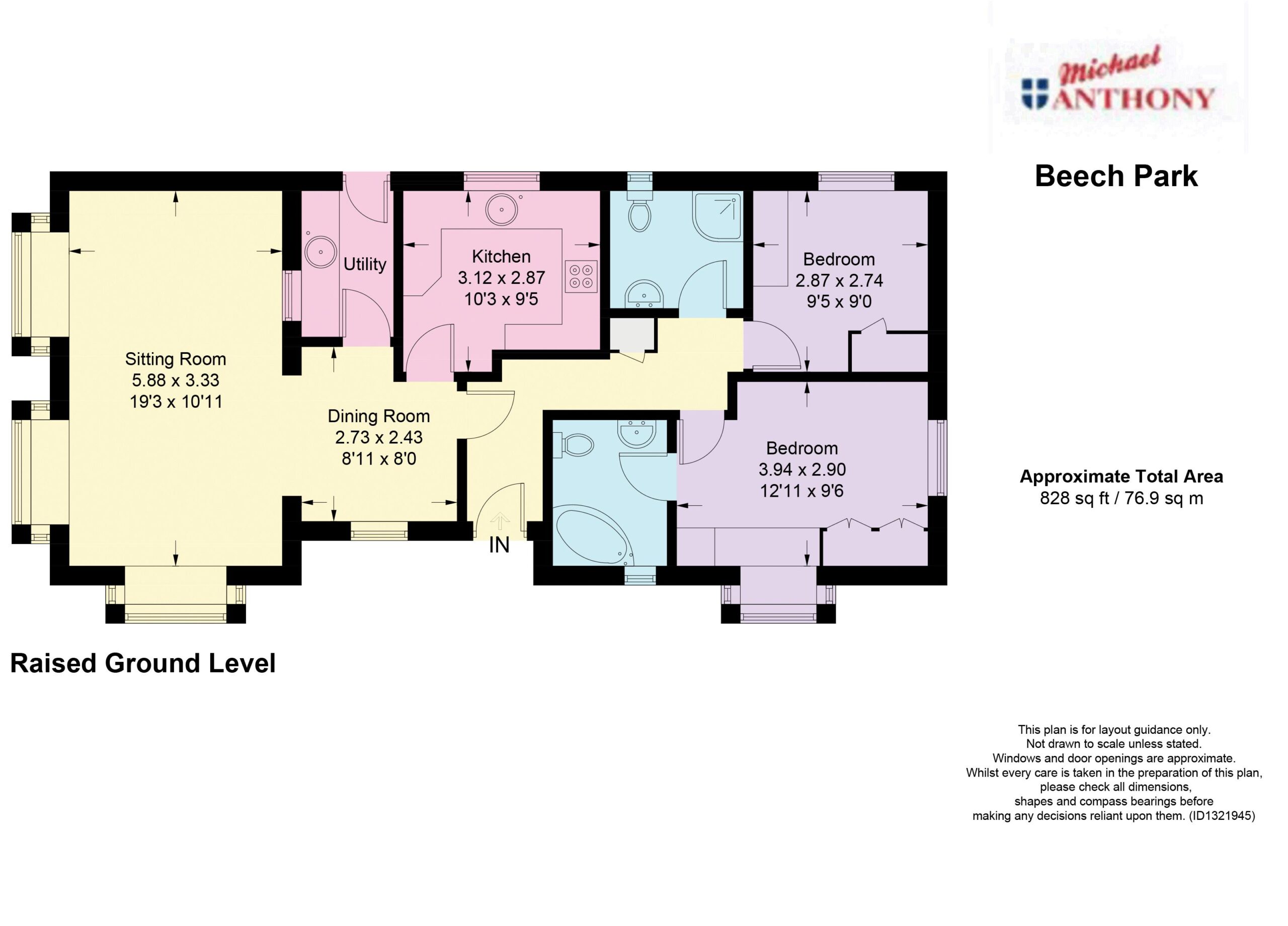 Floorplan for Chesham Road, Wigginton, Hertfordshire, HP23 6JF