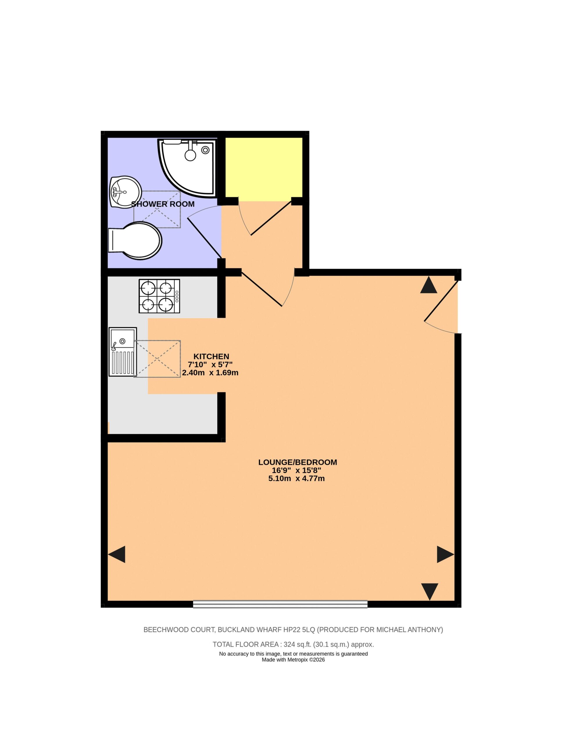 Floorplan for Buckland Wharf, Buckland, Aston Clinton, Buckinghamshire, HP22 5LQ