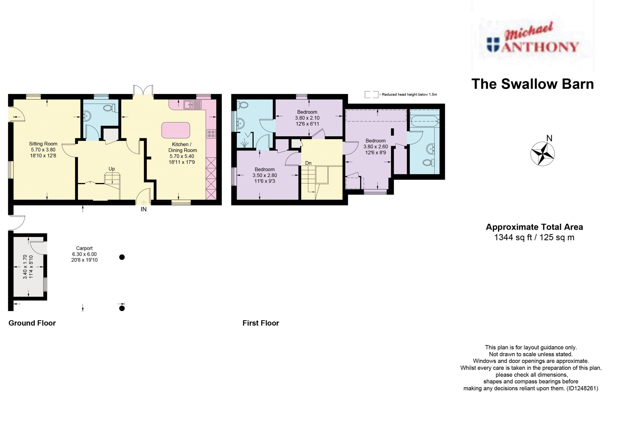 Floorplan for Brandon Court, Long Marston, Hertfordshire, HP23 4RA