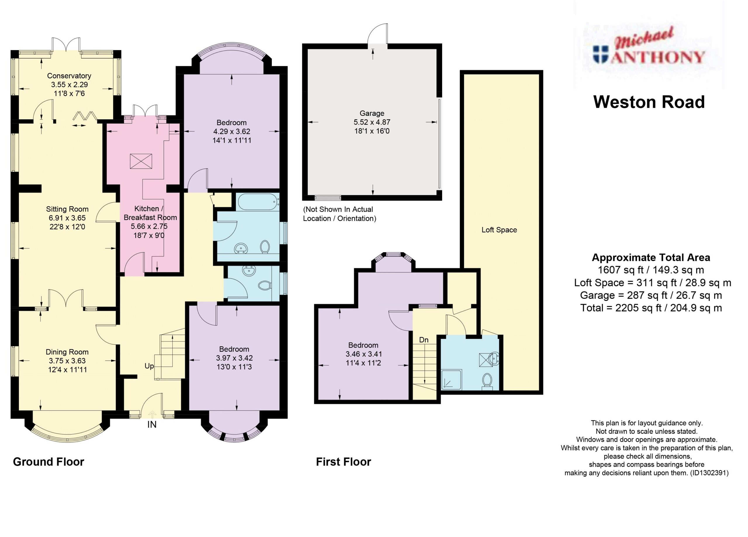 Floorplan for Western Road, Tring, Hertfordshire, HP23 4BN