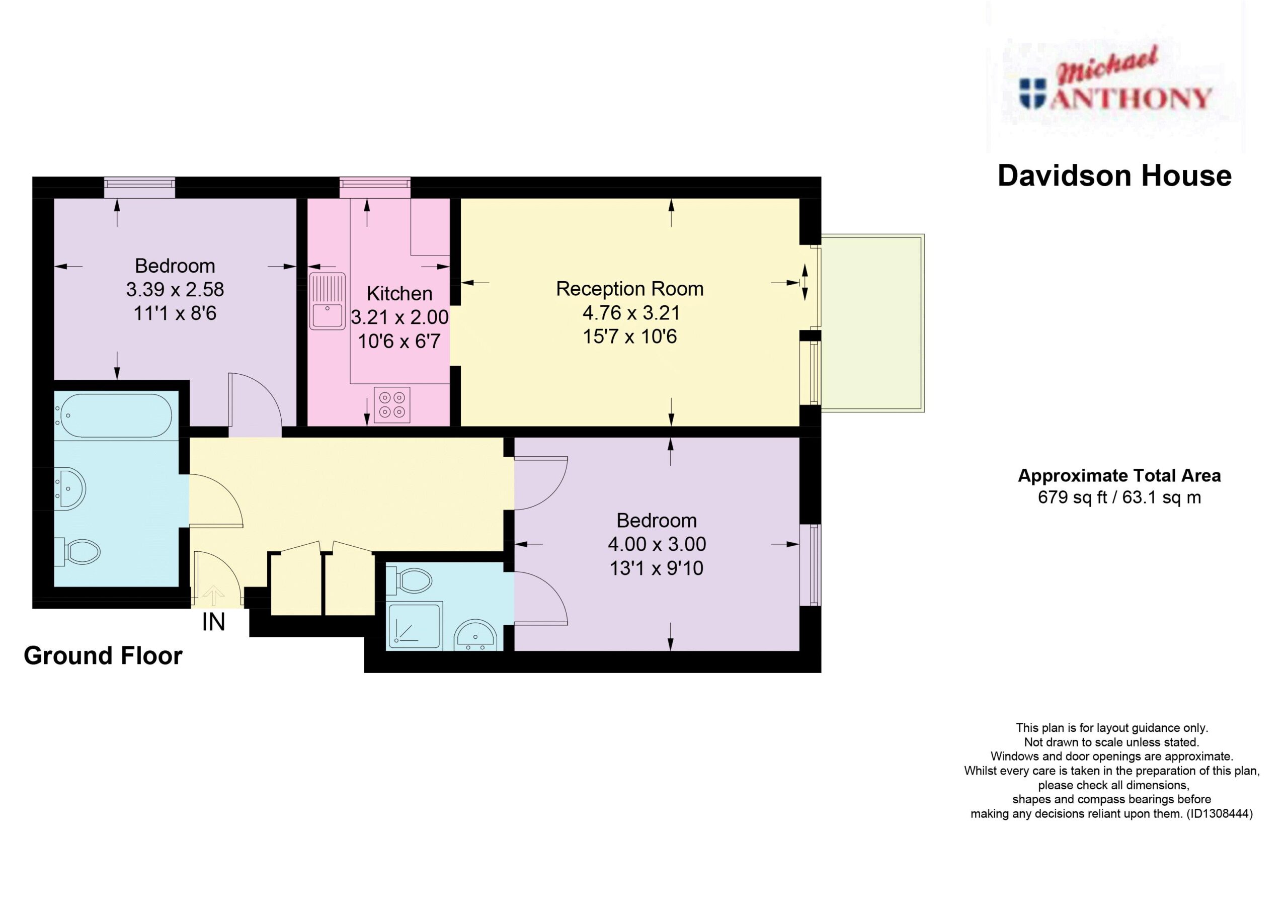 Floorplan for Queensway, Hemel Hempstead, Hertfordshire, HP2 5FX