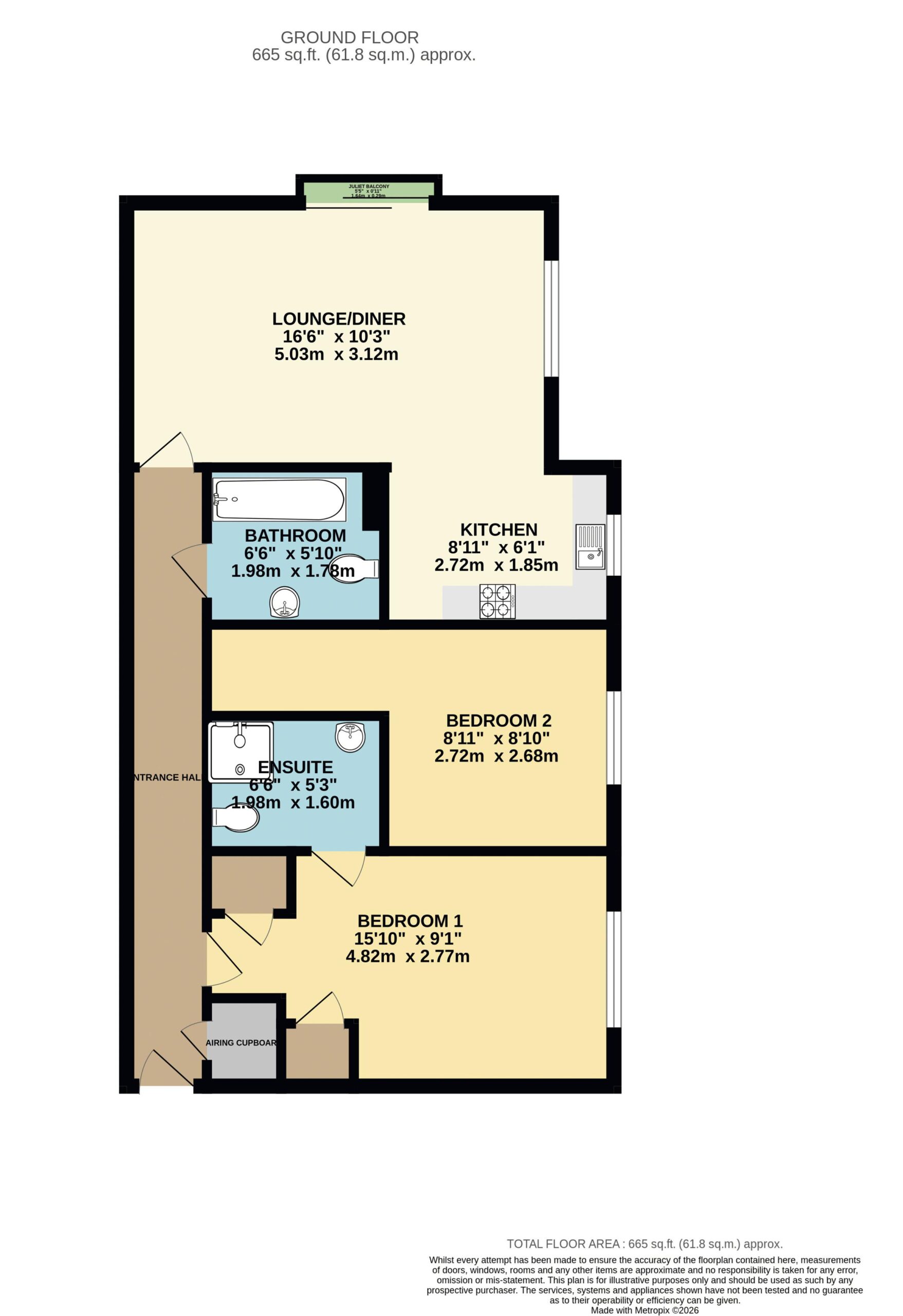 Floorplan for Malin Court Hardings Close, Hemel Hempstead, Hertfordshire, HP3 9AQ