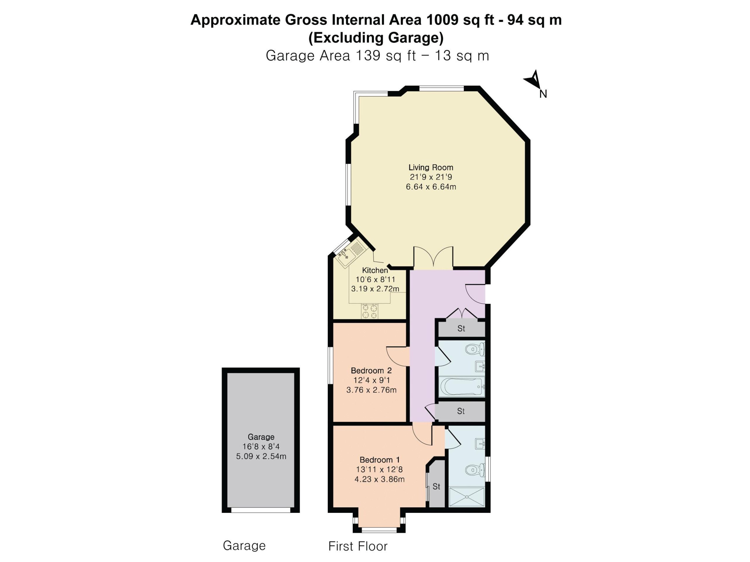 Floorplan for Mill Street, Hemel Hempstead, Hertfordshire, HP3 9RG