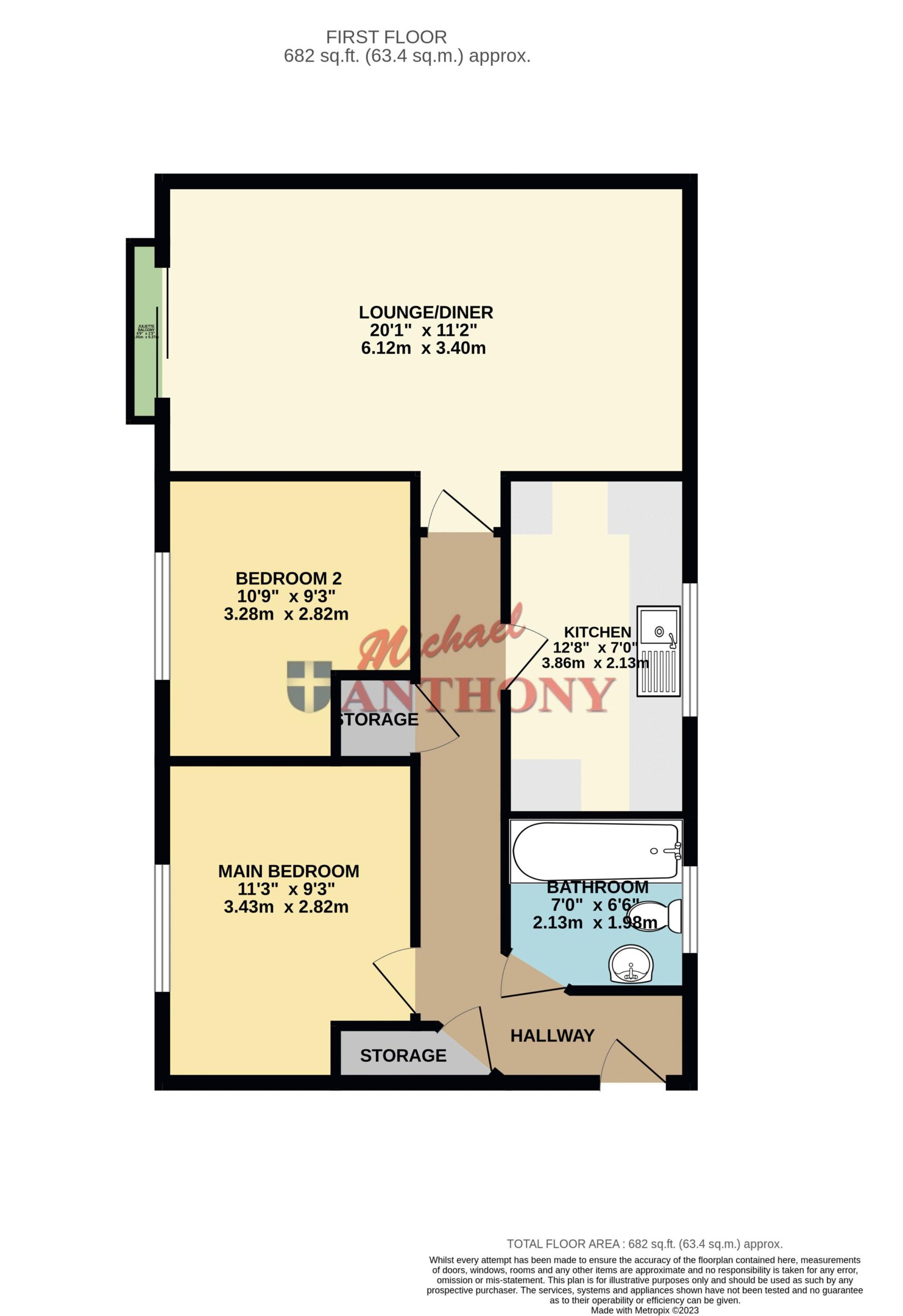 Floorplan for Laxfield Drive, Broughton, Milton Keynes, Buckinghamshire, MK10 9NQ