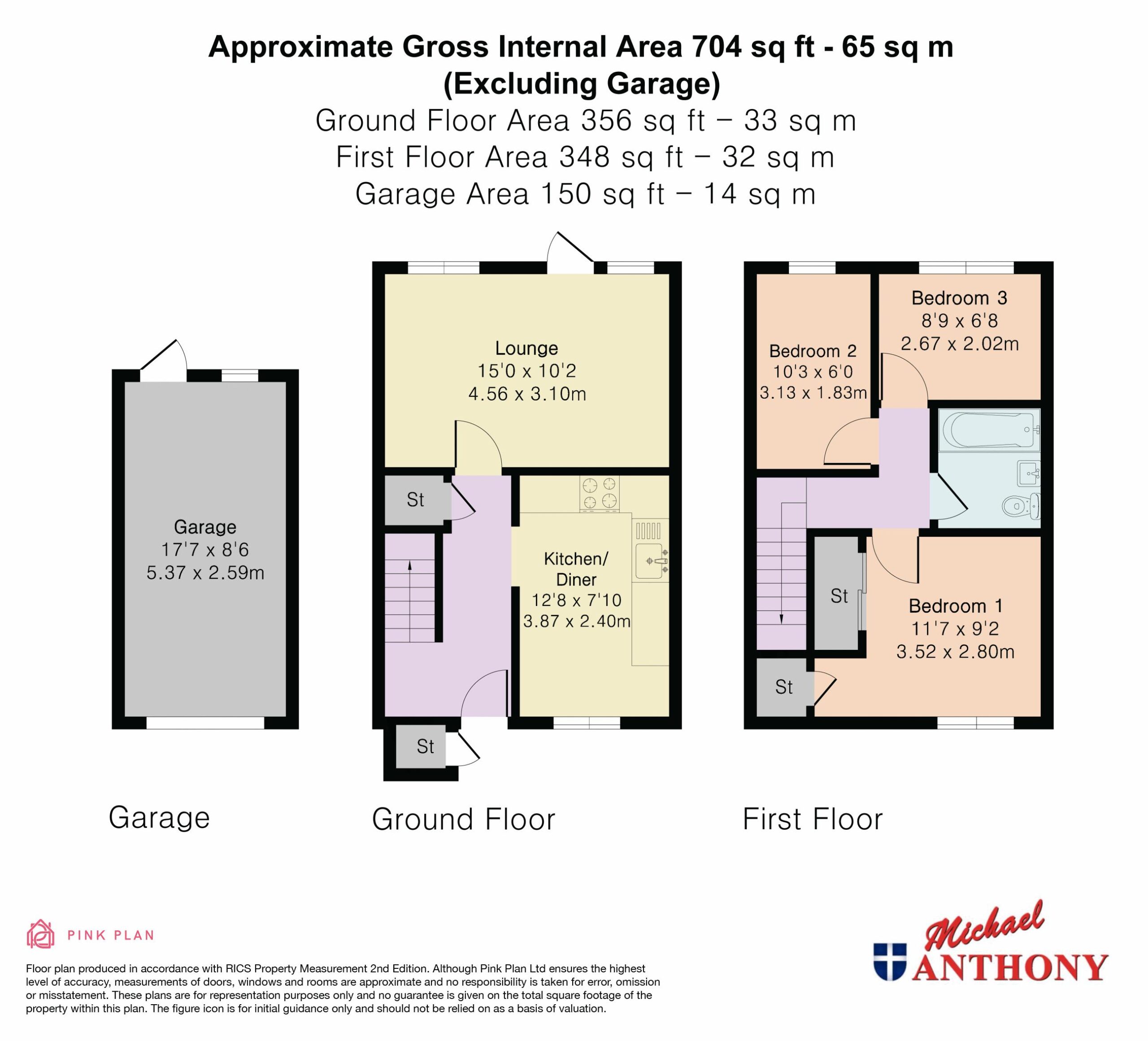 Floorplan for Milecastle, Bancroft, Milton Keynes, Buckinghamshire, MK13 0QN