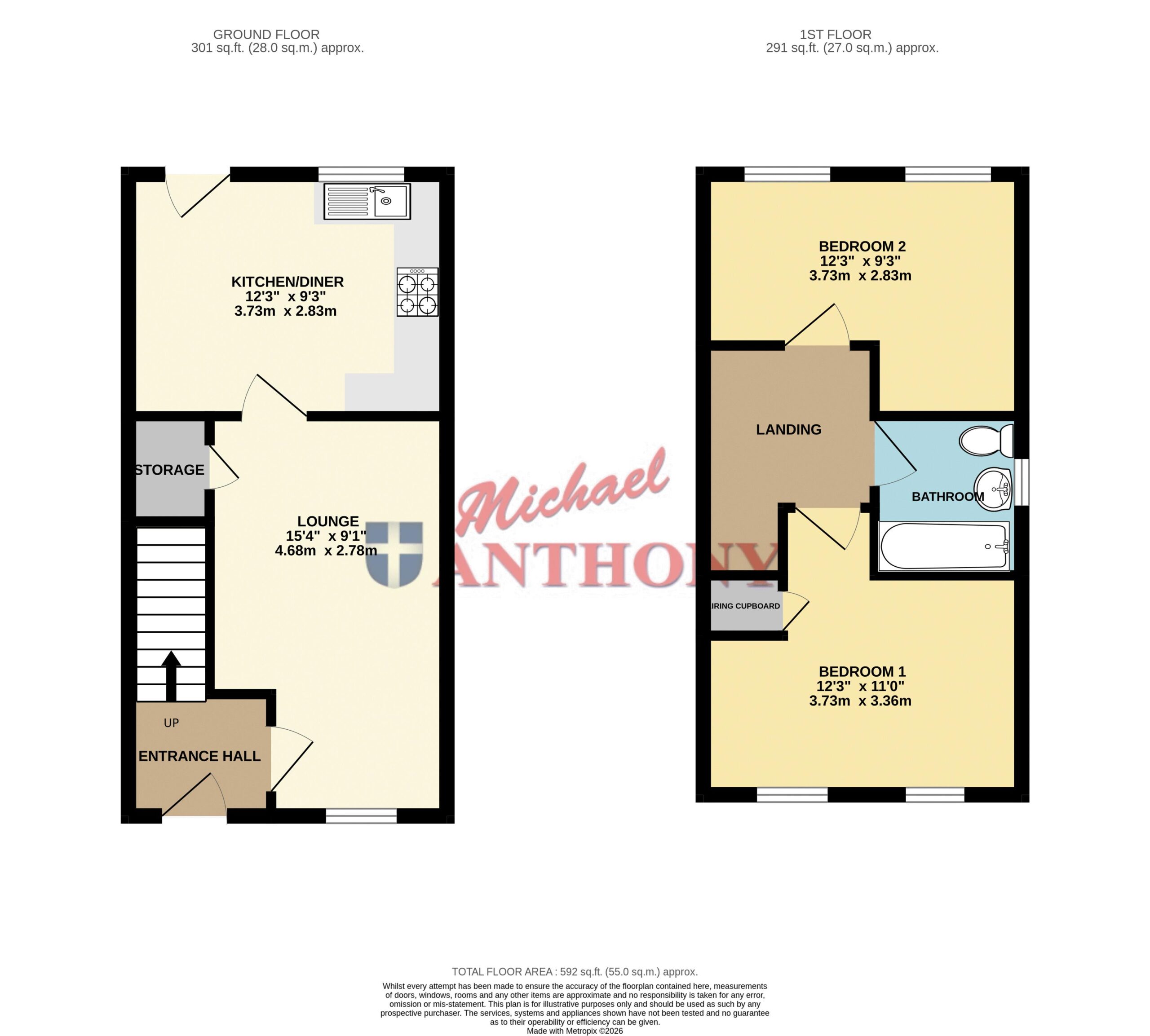 Floorplan for Peterborough Gate, Willen Park, Milton Keynes, Buckinghamshire, MK15 9JQ