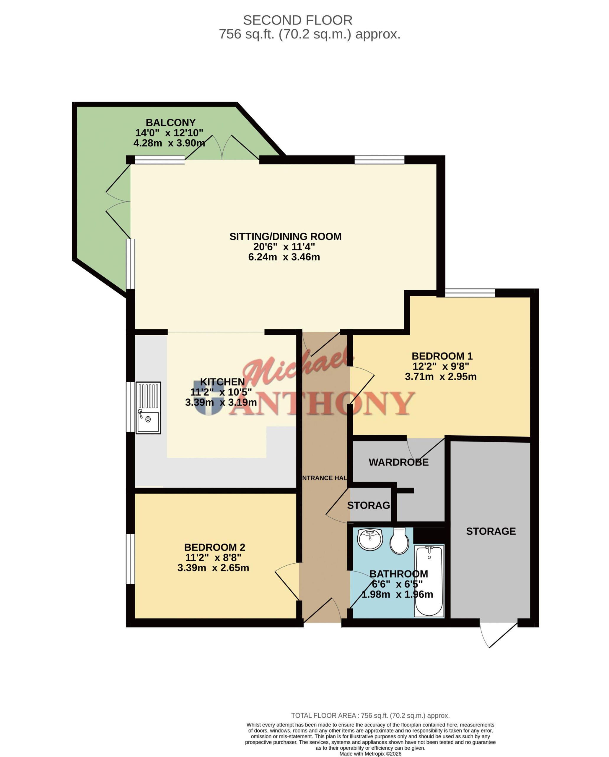 Floorplan for Tanfield Lane, Broughton, Milton Keynes, Buckinghamshire, MK10 9NH