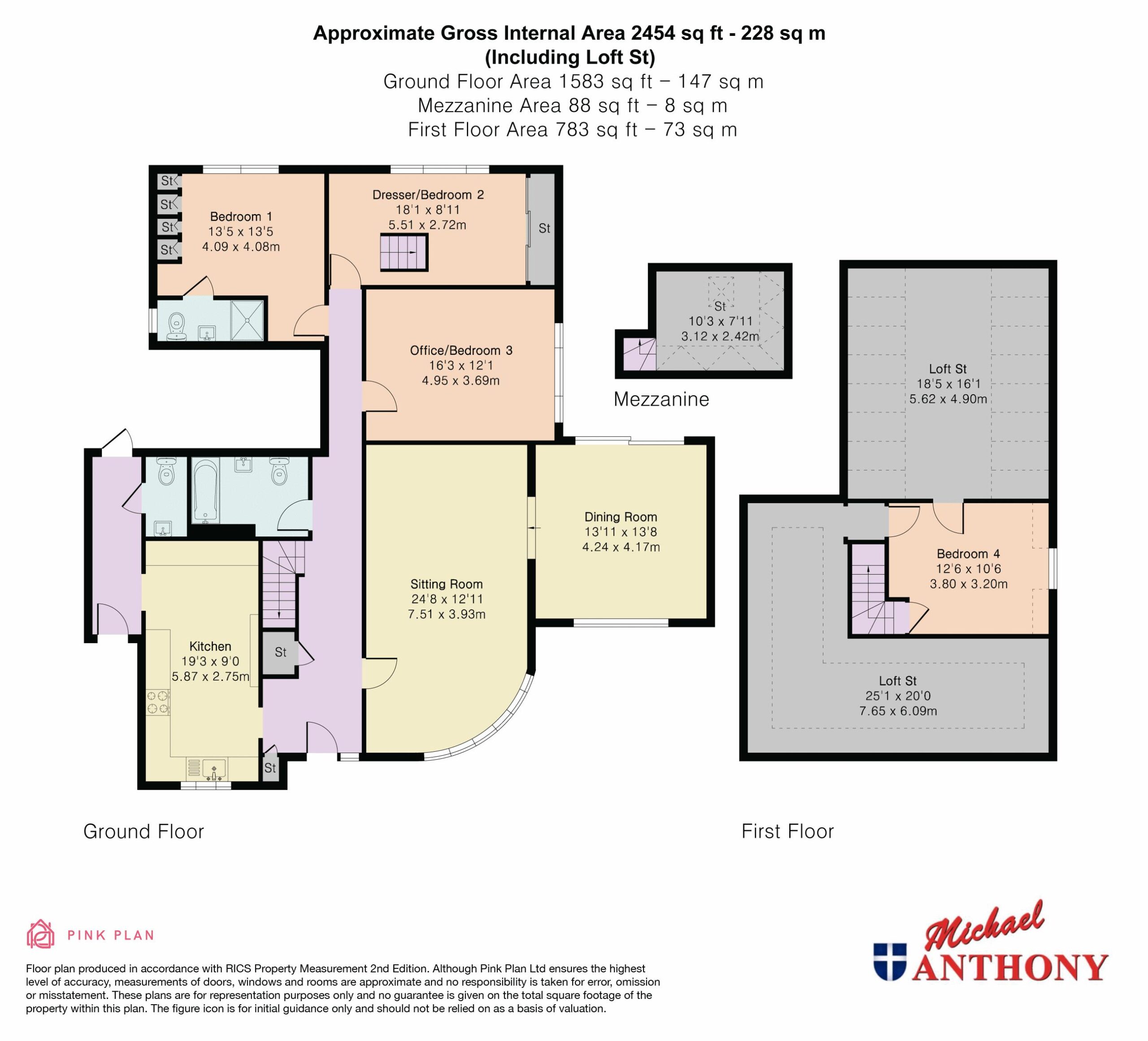 Floorplan for Shenley Road, Bletchley, Milton Keynes, Buckinghamshire, MK3 6HF