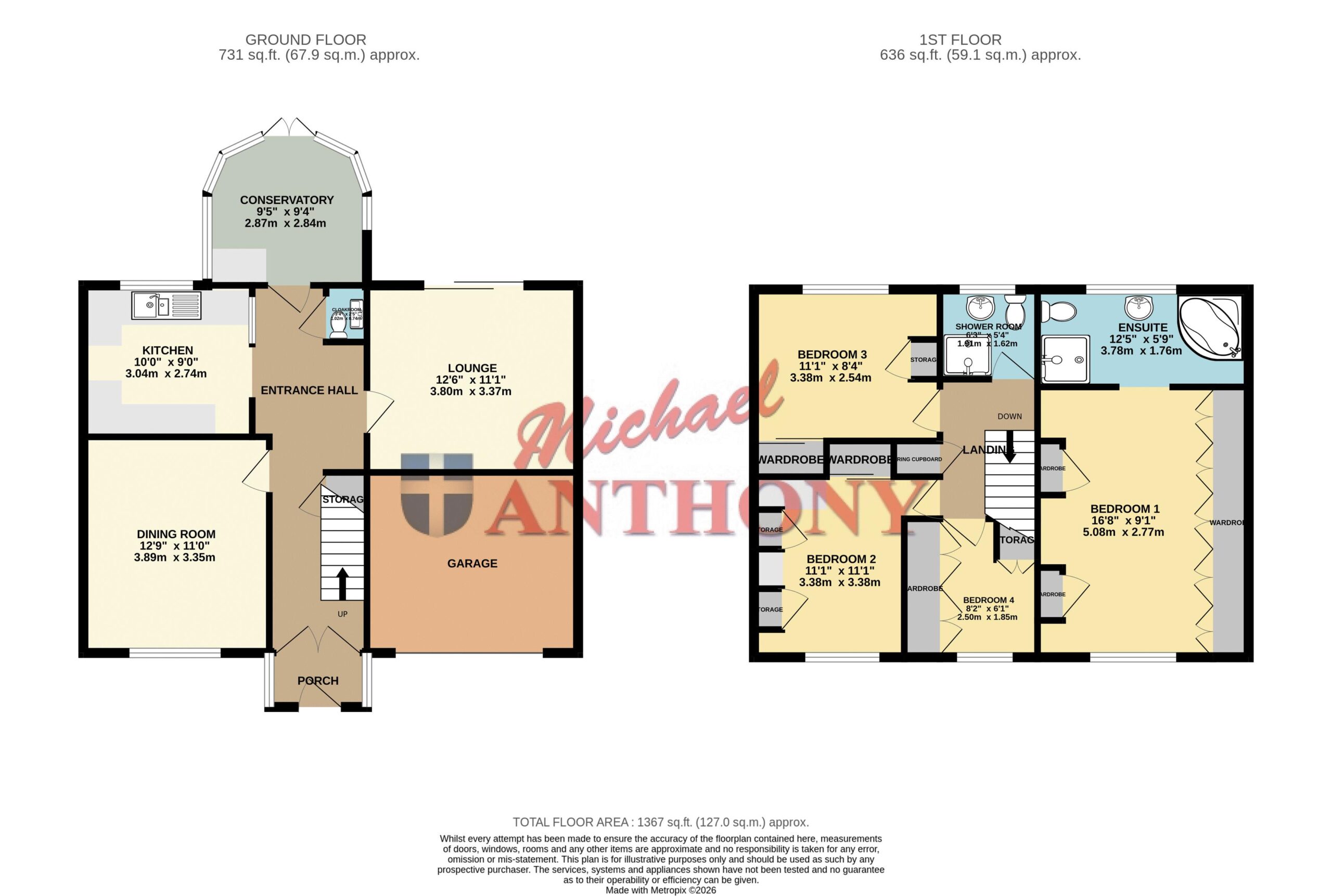 Floorplan for Sutherland Grove, Bletchley, Milton Keynes, Buckinghamshire, MK3 7NX