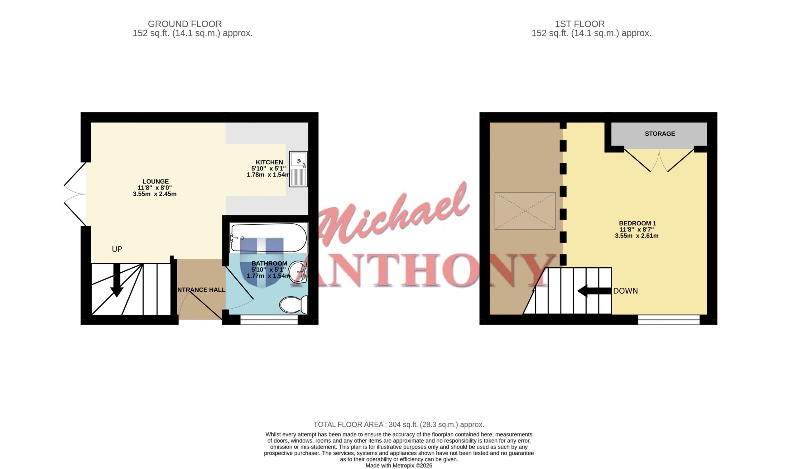 Floorplan for Barleycroft, Furzton, Milton Keynes, Buckinghamshire, MK4 1BZ
