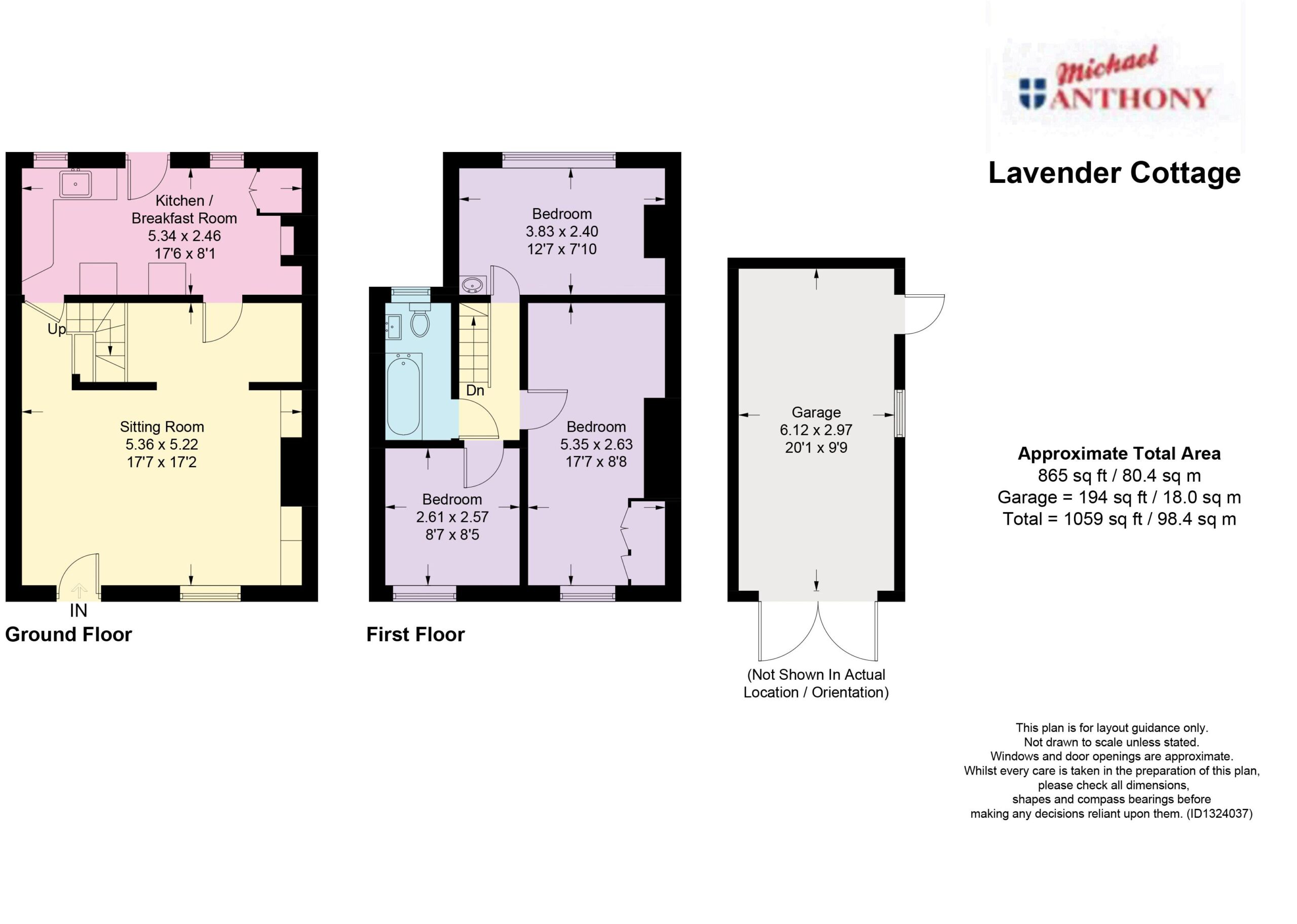 Floorplan for Stocks Road, Aldbury, Hertfordshire, HP23 5RU