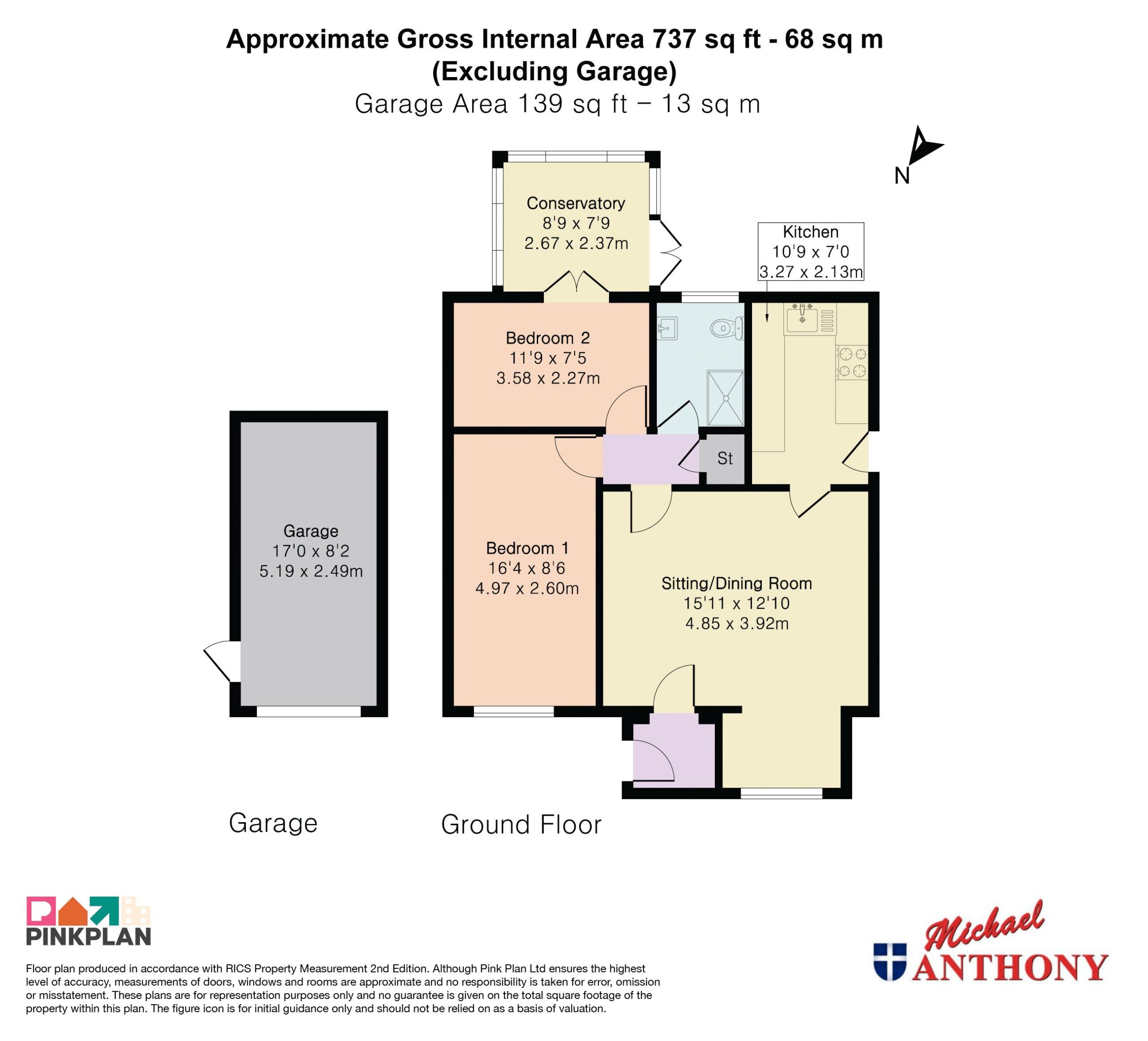 Floorplan for Hampton, Great Holm, Milton Keynes, Buckinghamshire, MK8 9BU