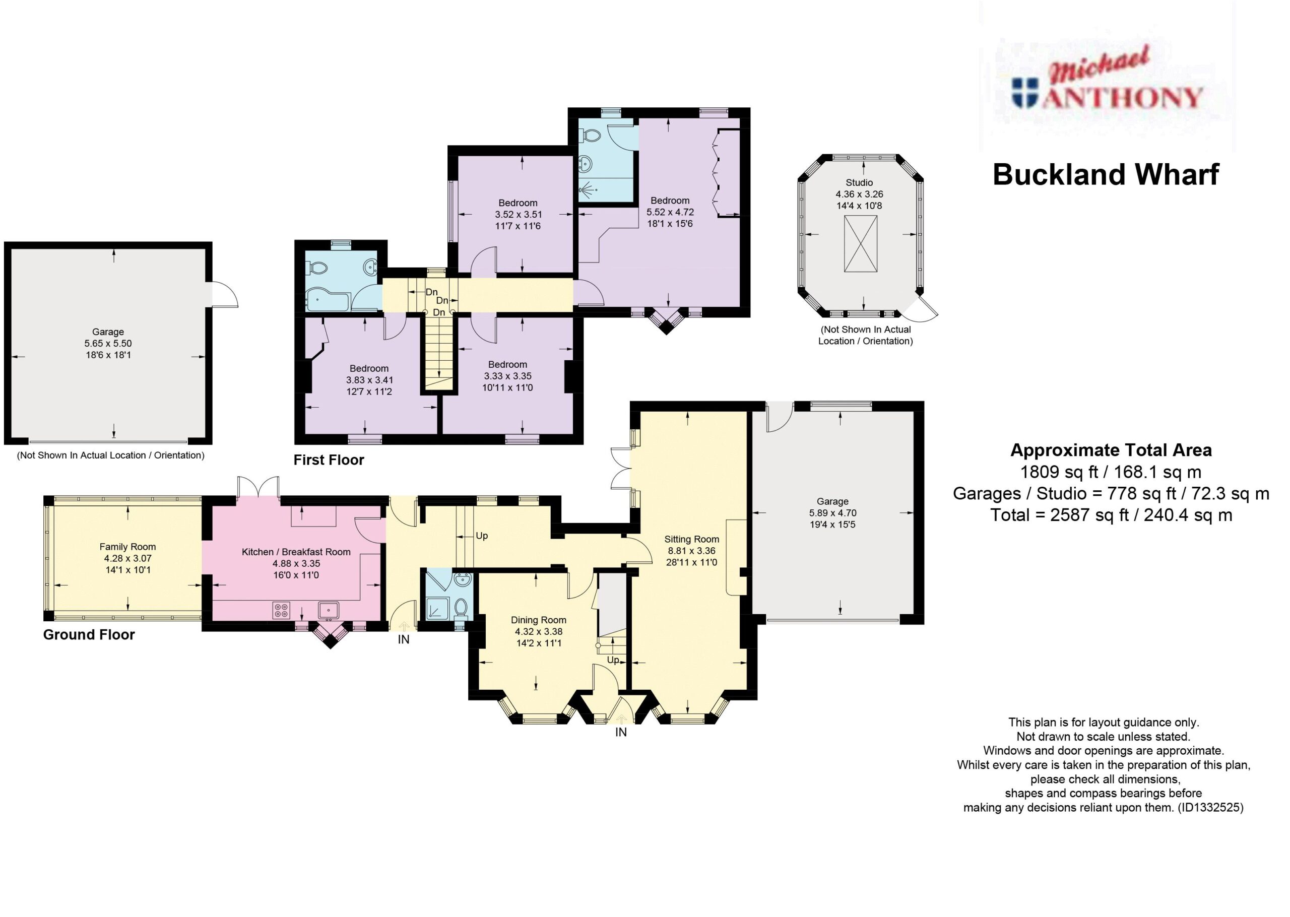 Floorplan for Buckland Wharf, Buckland, Buckinghamshire, HP22 5LQ