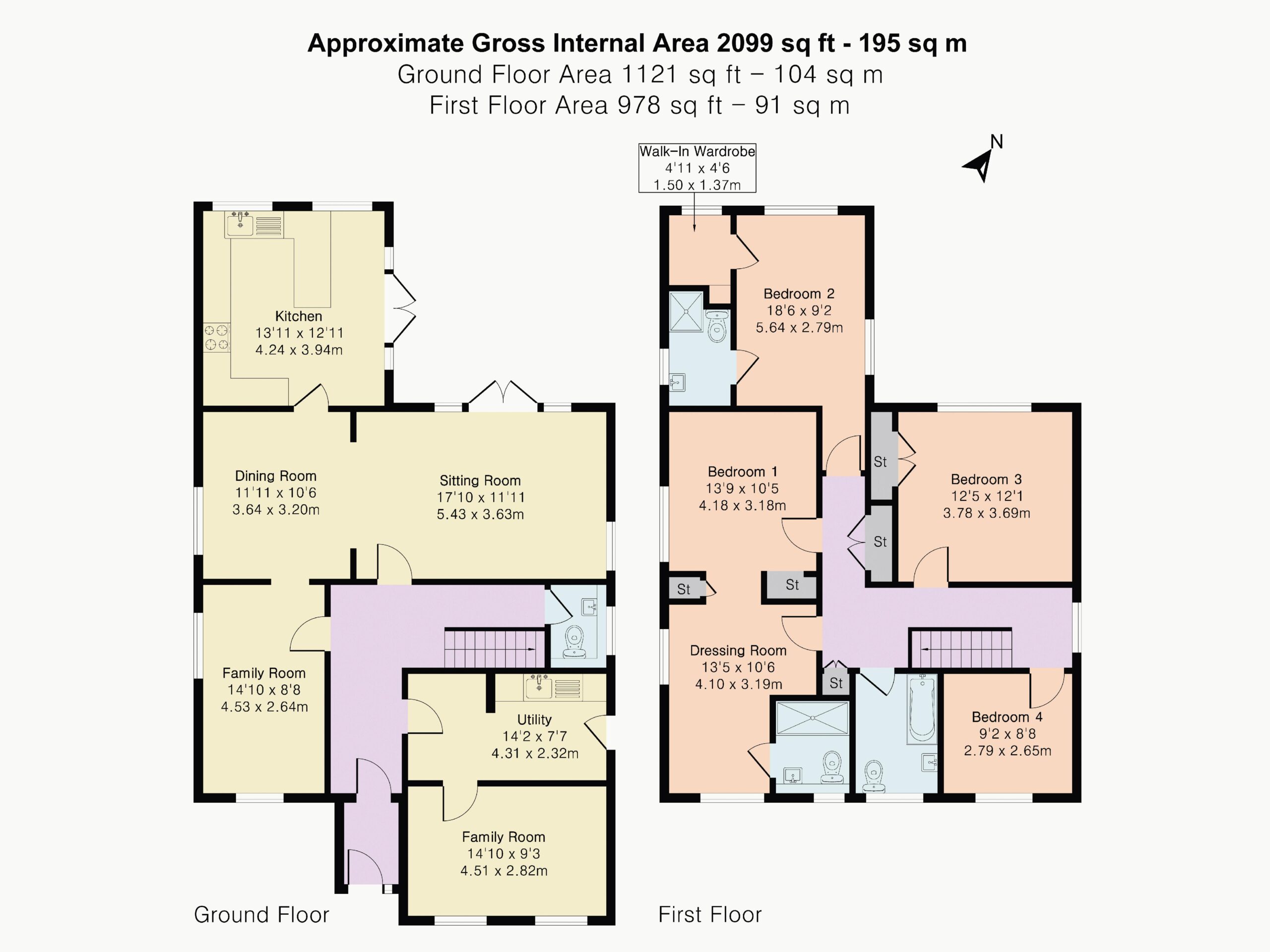 Floorplan for Windmill Hill Drive, Bletchley, Milton Keynes, Buckinghamshire, MK3 7RS