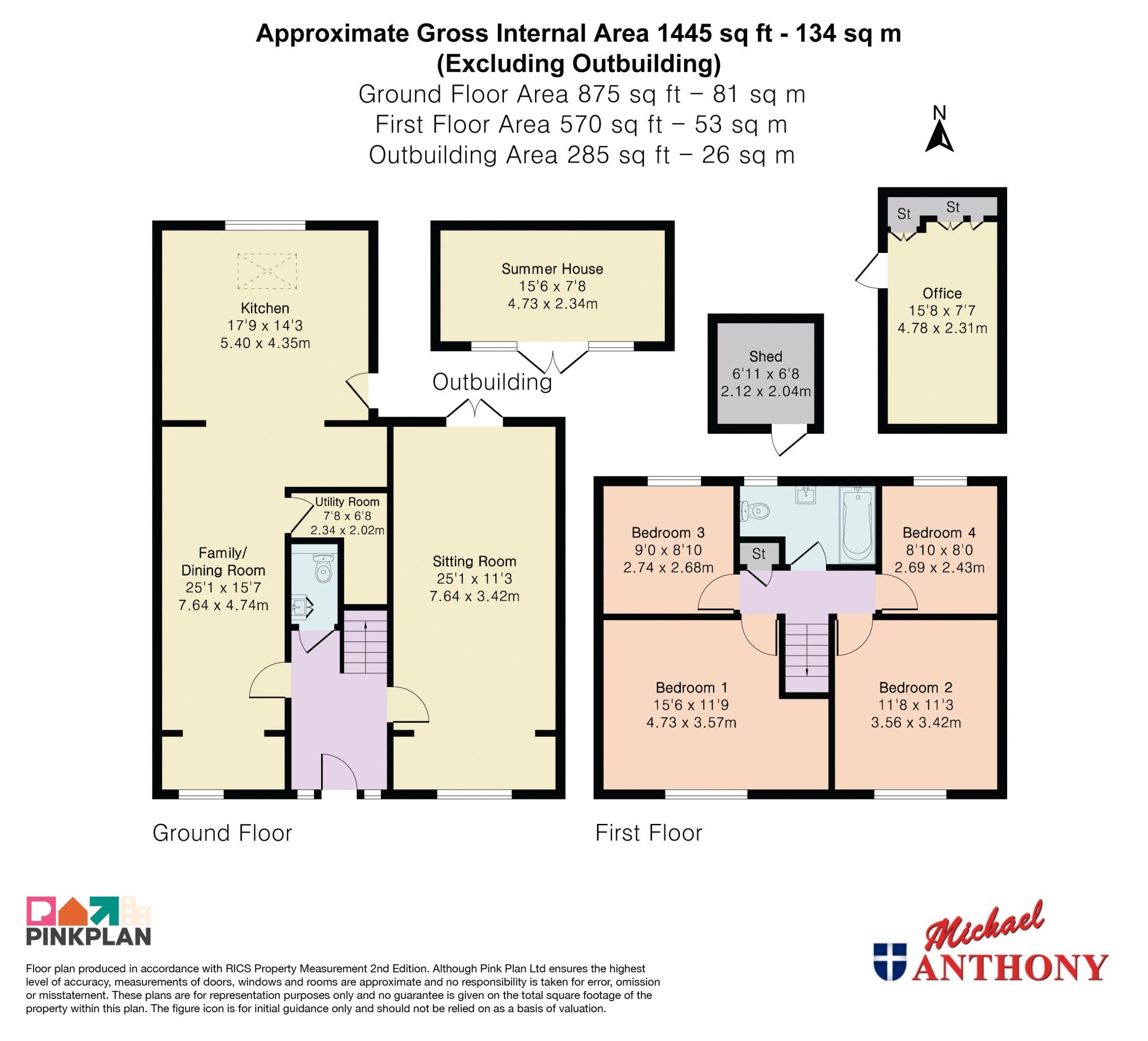 Floorplan for Holyrood, Great Holm, Milton Keynes, Buckinghamshire, MK8 9AF