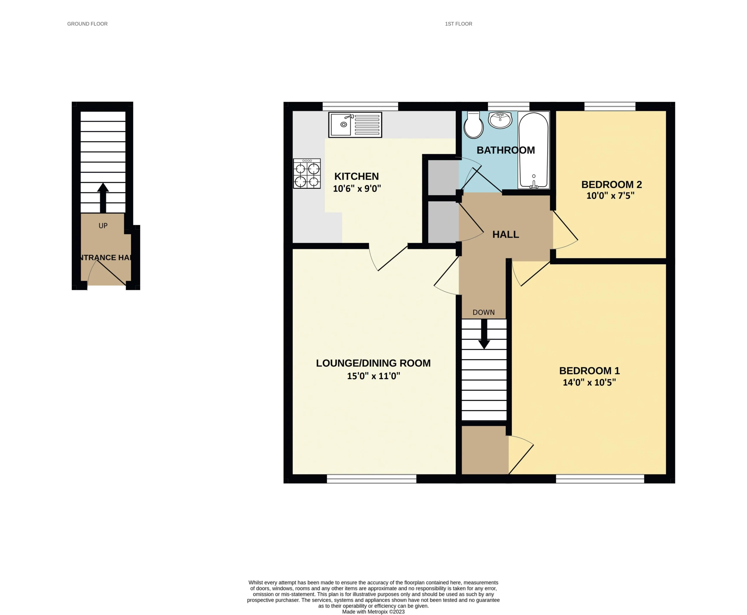 Floorplan for Carrington Place, Tring, Hertfordshire, HP23 5JZ