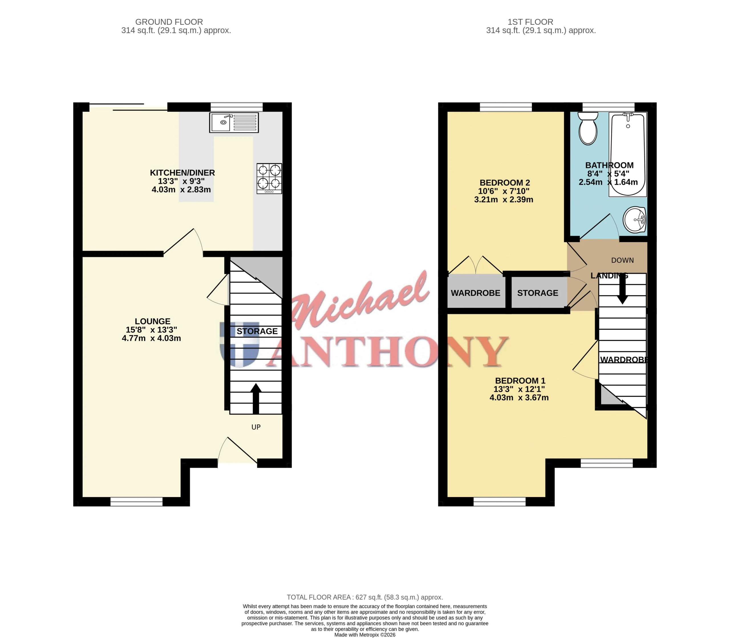 Floorplan for Holyhead Crescent, Tattenhoe, Milton Keynes, Buckinghamshire, MK4 3AN