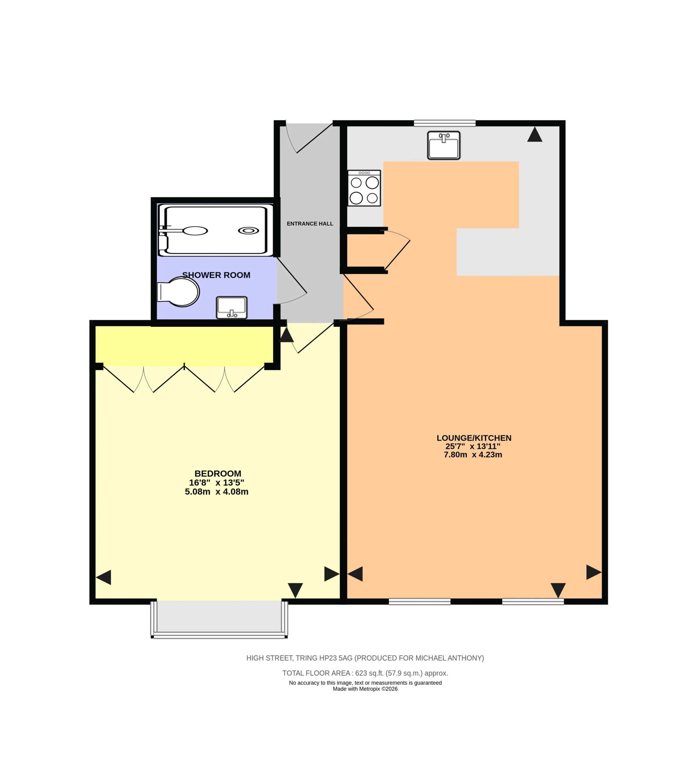Floorplan for High Street, Tring, Hertfordshire, HP23 5AG