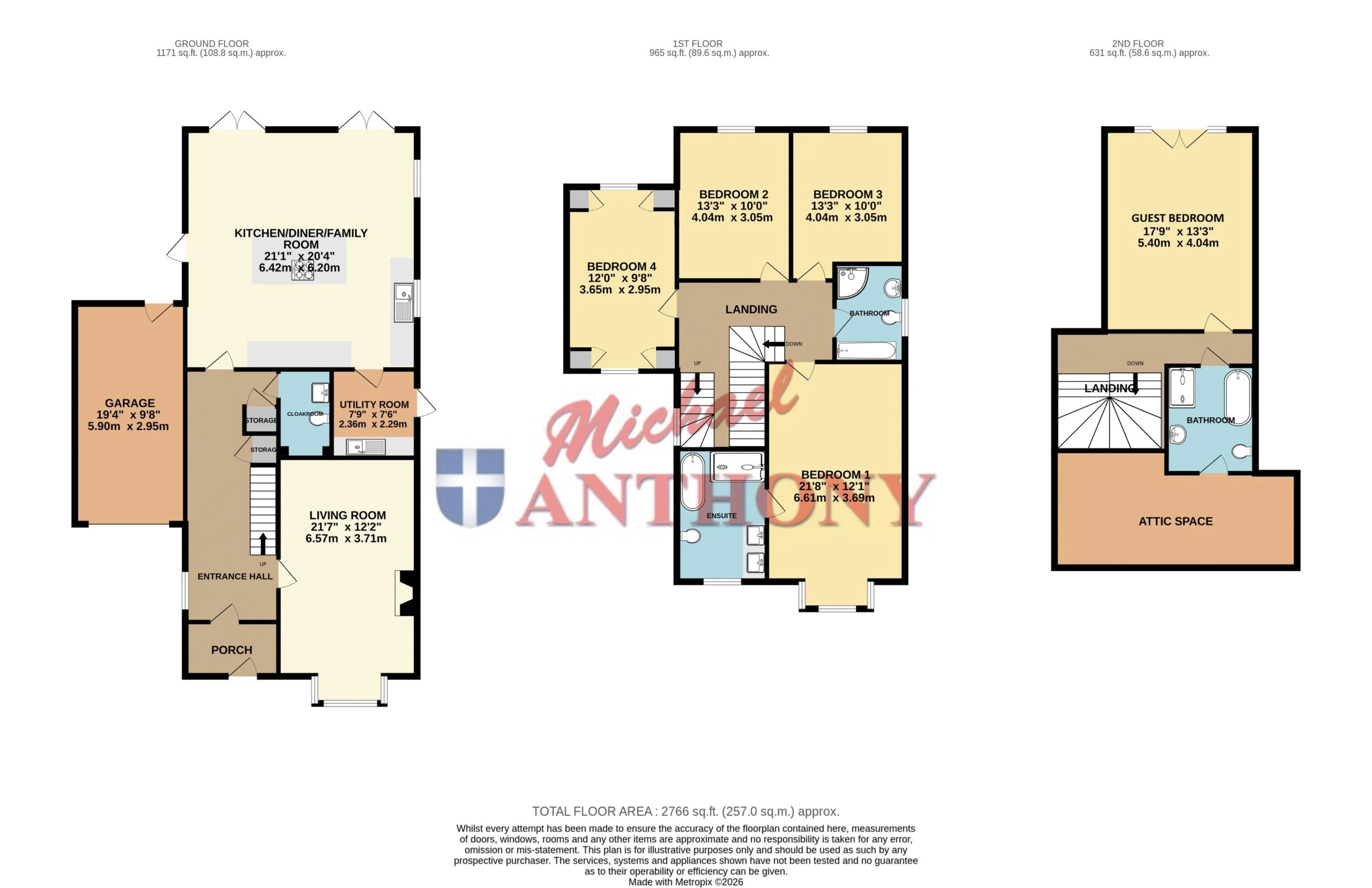 Floorplan for Chandlers Court, Long Marston, Hertfordshire, HP23 4QL